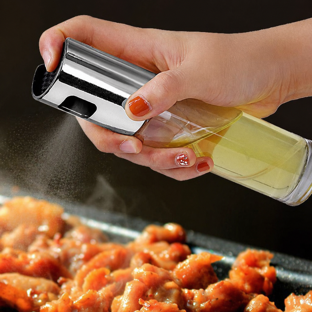 Perfekt Oljespray för Matlagning – Jämn Dosering & Läcksäker Design (100 ml)