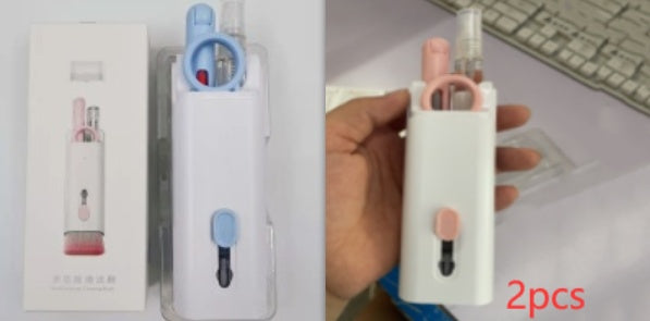 Multifunktionellt Rengöringskit – Cleaning Pen för Bluetooth-hörlurar, AirPods, Tangentbord + Keycap-Puller